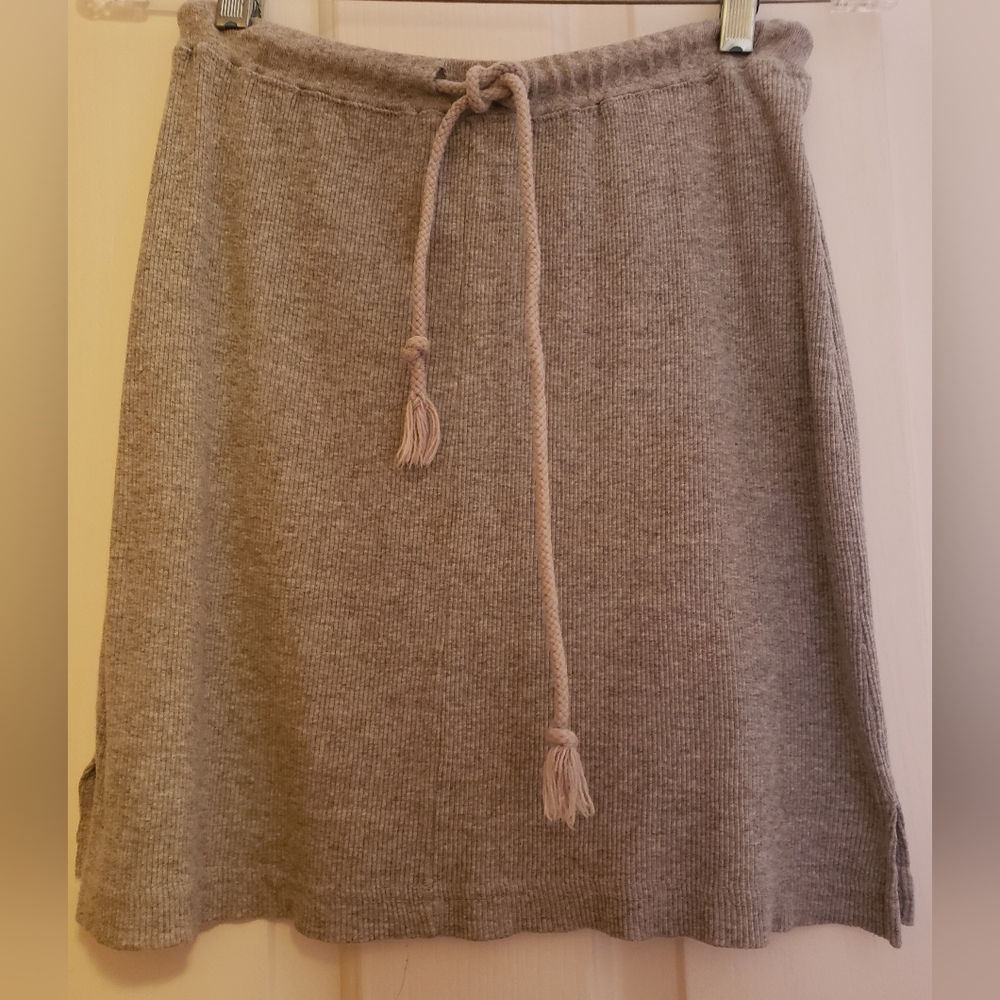 Vintage Xhilaration Heather Gray A-Line Skirt